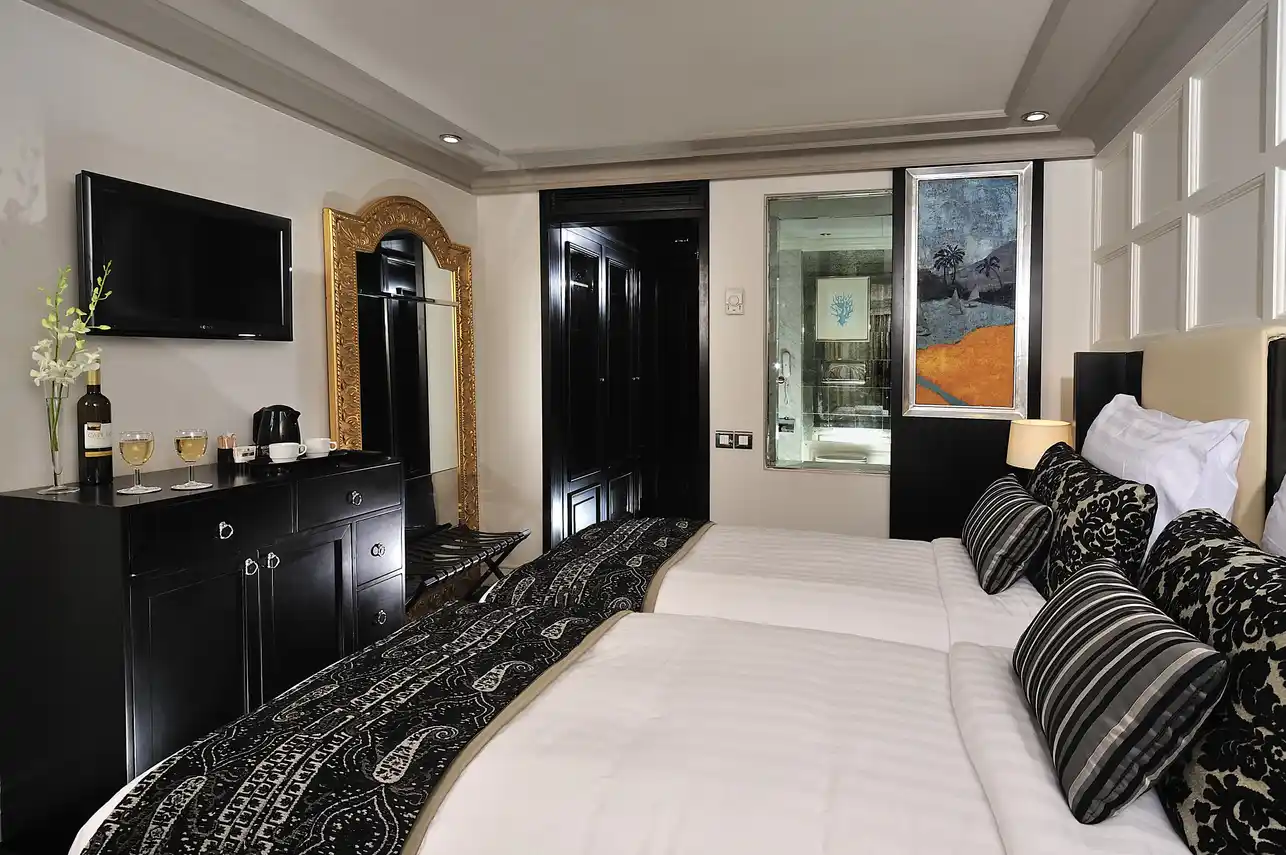 Cabin aboard the M.S. Mayfair Nile Cruise Nile cruise